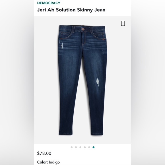 Democracy Jeri Absolution Skinny Jean - Picture 1 of 3